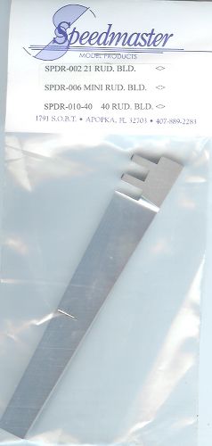 SPDR-002-21 Rudder blade